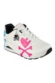 Skechers Uno Crossing Heart mintás sneaker női