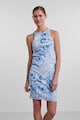 Pieces Прилепнала рокля Serafina с абстрактна щампа Жени