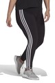 adidas Sportswear Colanti cu talie inalta Essentials 3-Stripes Plus Size Femei