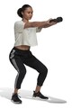 adidas Performance Тренировъчен панталон над глезена с лого Жени