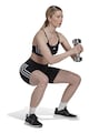 adidas Performance Essentials magas derekú rövid leggings ikonikus csíkokkal női