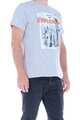 KVL by KENVELO Тениска с овално деколте и фотопринт Мъже