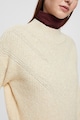 Esprit Пуловер с вълна с ниска яка Жени