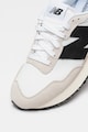 New Balance Спортни обувки 237 от кожа и велур с лого Мъже