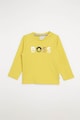 BOSS Kidswear Памучна блуза с лого Момчета