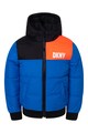 DKNY Леко подплатено зимно яке с двулицев дизайн Момчета