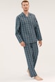 Marks & Spencer Пижама с памук и каре Мъже