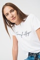 Tommy Hilfiger Heritage logós organikuspamut póló női