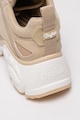 Buffalo Pantofi sport low-top de piele ecologica cu segmente de plasa Binary Femei