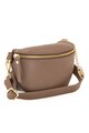 Mia Tomazzi Geanta crossbody convertibila de piele Perugino Femei