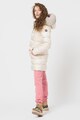 Colmar Pihével bélelt hosszú télikabát szőrmés részlettel női