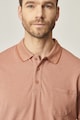 AC&Co Normál fazonú galléros póló mellzsebbel férfi