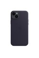Apple Husa de protectie  Leather Case with MagSafe pentru iPhone 14 Plus, Ink Femei