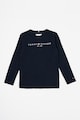 Tommy Hilfiger Bluza de bumbac organic cu imprimeu logo Baieti