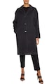 CALVIN KLEIN Normál fazonú gyapjútartalmú kabát női