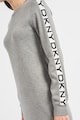 DKNY Rochie cu decolteu la baza gatului si model logo Femei