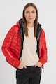 Geo Norway Batoura kapucnis bélelt télikabát steppelt dizájnnal női