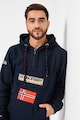 Geo Norway Gymclass kapucnis pulóver hímzett logóval férfi