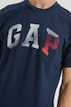 GAP Tricou din bumbac organic cu imprimeu logo Barbati