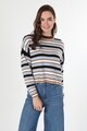 COLIN'S Раиран пуловер с овално деколте Жени