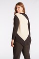 Fiorella Rubino Двуцветен асиметричен пуловер Жени
