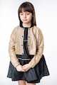 EMMA concept wear Fémes hatású crop dzseki Lány