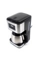 Star-Light Cafetiera digitala  , 900 W, 1 l, Display LCD, Timer, Cana termos, Negru/Inox Femei