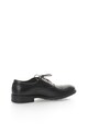 Zee Lane Pantofi Oxford negri de piele cu aspect uzat Barbati