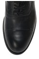 Zee Lane Pantofi Oxford negri de piele cu aspect uzat Barbati