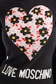 Love Moschino Gyapjútartalmú pulóverruha logómintával női