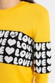 Love Moschino Gyapjútartalmú pulóverruha női