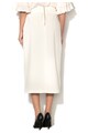 Closet LONDON Fusta midi alba cu slit frontal Femei