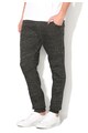 Eleven paris Pantaloni sport gri inchis melange Romy Barbati