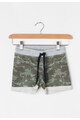 Zee Lane Kids Pantaloni scurti sport verzi cu imprimeu camuflaj Fete