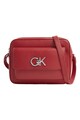 CALVIN KLEIN Geanta crossbody din piele ecologica cu aplicatie logo metalica Femei