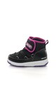 Moon Boot Ghete de iarna impermeabile negru cu fucsia Baieti