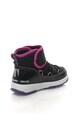 Moon Boot Ghete de iarna impermeabile negru cu fucsia Baieti