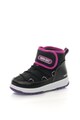 Moon Boot Ghete de iarna impermeabile negru cu fucsia Baieti