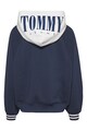 Tommy Jeans Hanorac relaxed fit din amestec de bumbac organic cu aplicatie logo Femei