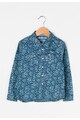 Pepe Jeans London Camasa albastra din denim cu imprimeu floral Beatrice Fete