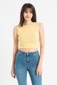 JdY Fransiska bordázott crop top női