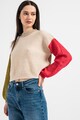 JdY Свободен пуловер Ingeborg с дизайн с цветен блок Жени