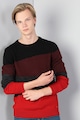 COLIN'S Colorblock gyapjútartalmú pulóver férfi
