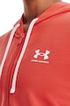 Under Armour Rival cipzáros lyocelltartalmú sportpulóver kapucnival női