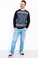 FAMILYSTA® Пуловер с овално деколте Мъже