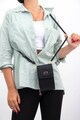 Silver&Polo Etui crossbody din piele ecologica cu model Femei