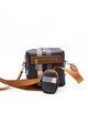 Silver&Polo Geanta crossbody cu model in carouri Femei