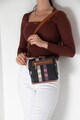 Silver&Polo Geanta crossbody cu model in carouri Femei