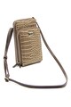 Silver&Polo Geanta crossbody mica cu model piele de sarpe Femei