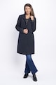 Timeout Gyapjútartalmú kabát hajtókás gallérral női